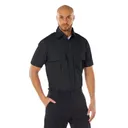 Rothco Short Sleeve Uniform Shirt - Midnight Navy Blue, Medium - Rothco
