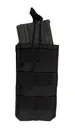 Rothco Molle Open Top Single Mag Pouch - Black - Rothco