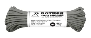 Rothco Nylon Paracord Type III 550 Lb - Foliage Green, 100 - Rothco