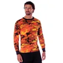 Rothco Long Sleeve Color Camo T-Shirt - Savage Orange Camo, 3X-Large - Rothco