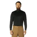 Rothco Moisture Wicking Mock Turtleneck - Black, 3X-Large - Rothco