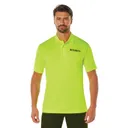 Rothco Moisture Wicking Security Polo Shirt - Safety Green, 3X-Large - Rothco