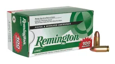 Remington UMC 9mm 115gr FMJ, 100rds - L9MM3B - Remington