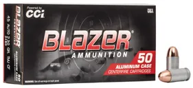 CCI Blazer Clean-Fire 230 gr Total Metal Jacket .45 ACP Ammo, 50/box - 3480 - CCI
