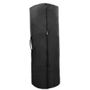 Rothco Canvas Duffle Bag With Side Zipper - Black, 30 X 50 - Rothco