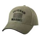 Rothco Vintage Veteran Low Profile Cap - Emblem Marines - Rothco
