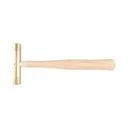 Grace USA 8 oz Head Wide Hammer, Brass - Grace USA