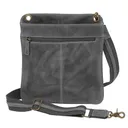 Gun Tote'n Mamas Crossbody Flat Sac, Gray - Gun Tote'n Mamas