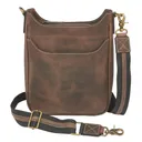 Gun Tote'n Mamas Crossbody Mail Pouch, Brown - Gun Tote'n Mamas