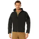 Rothco Stealth Ops Soft Shell Tactical Jacket - Black, Small - Rothco
