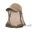 Rothco Operator Cap With Mosquito Net - Khaki - Rothco