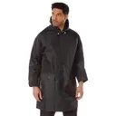 Rothco Reversible 3-4 Length Rain Parka - Black - Olive Drab, 2X-Large - Rothco