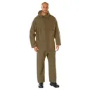 Rothco 2 Piece Microlite Pvc Rainsuit - Coyote Brown, Medium - Rothco