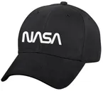 Rothco Nasa Worm Logo Low Profile Cap - Black - Rothco