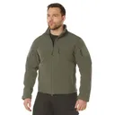 Rothco Stealth Ops Soft Shell Tactical Jacket - Olive Drab, Small - Rothco