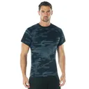 Rothco Camo T-Shirt - Midnight Blue Camo, Small - Rothco