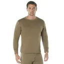 Rothco Ecwcs Poly Crew Neck Top - Ar 670-1 Coyote Brown, 3X-Large - Rothco