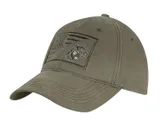 Rothco Usmc Eagle, Globe And Anchor - Us Flag Low Pro Cap, Olive Drab - Rothco