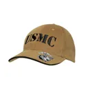 Rothco Deluxe Vintage Usmc Embroidered Low Pro Cap - Coyote Brown - Rothco