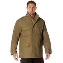 Rothco M-65 Field Jacket - Coyote Brown, Small - Rothco