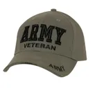 Rothco Deluxe Low Profile Army Veteran Cap - Olive Drab - Rothco