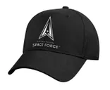 Rothco Us Space Force Low Profile Cap - Black - Rothco