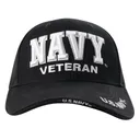 Rothco Deluxe Low Profile Military Branch Veteran Cap - Emblem Navy - Rothco