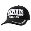 Rothco Deluxe Low Profile Military Branch Veteran Cap - Emblem Marines - Rothco
