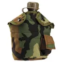 Rothco G.I. Type Enhanced Nylon 1Qt. Canteen Cover - Woodland Camo - Rothco