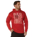 Rothco Concealed Carry R.E.D. Remember Everyone Deployed Hoodie - Red, 3X-Large - Rothco