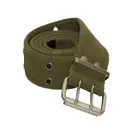 Rothco Vintage Double Prong Buckle Belt - Olive Drab, X-Large - Rothco