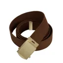 Rothco Web Belts - 54 Inches Long, Gold, Brown - Rothco