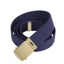 Rothco Web Belts - 44 Inches Long, Gold, Navy Blue - Rothco