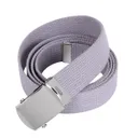 Rothco Web Belts - 54 Inches Long, Chrome, Grey - Rothco