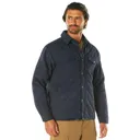 Rothco Diamond Quilted Cotton Jacket - Midnight Navy Blue, 3X-Large - Rothco