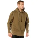 Rothco Every Day Pullover Hooded Sweatshirt - Coyote Brown, Small - Rothco
