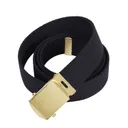 Rothco Military Web Belts - 64 Inches Long, Gold, Black - Rothco