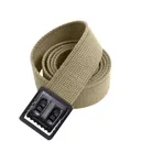 Rothco Military Web Belts With Open Face Buckle - Black, Khaki, 54 In - Rothco
