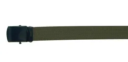 Rothco Web Belt With Buckle - Olive Drab, 54 In - Rothco