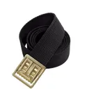 Rothco Military Web Belts With Open Face Buckle - Gold, Black, 54 In - Rothco