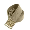 Rothco Military Web Belts With Open Face Buckle - Gold, Khaki, 54 In - Rothco
