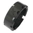 Forward Controls Design CN5F A5 Castle Nut, Black - Forward Controls Design
