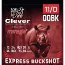 Clever Mirage Express Buckshot 12 Gauge 2-3/4" #00 Buck 250rds Case - Clever