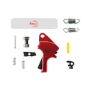 Apex Classic Flat-Faced Forward Set Trigger Kit Drop-In, Red - Apex Tactical