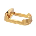 Tyrant Designs CNC Magwell w/Black Screw Fits Glock G19/Gen 3-4 G23, Gold - Tyrant CNC