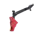 Tyrant Designs CNC ITTS Trigger w/Bar Drop-In, Red/Gold - Tyrant CNC
