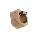 Superlative Arms Solid Set Screw Direct Impingement Adjustable Gas Block 0.625" x 1", Tan - Superlative Arms