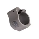 Superlative Arms Solid Set Screw Direct Impingement Adjustable Gas Block 0.875" x 1", Gray - Superlative Arms