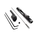 Superlative Arms Mid-Length Piston System w/Clamp-On Gas Block 0.75" x 1", Black - Superlative Arms