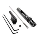 Superlative Arms Carbine-Length Piston System w/Clamp-On Gas Block 0.625" x 1", Black - Superlative Arms